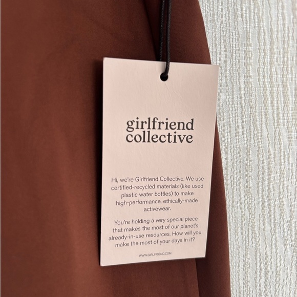 Girlfriend Collective Chocolate Brown Athletic Dress - Picture 5 of 5